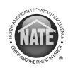 We are North American Technician Excellence certified on Gas Furnace Installation and Gas Furnace Service. 